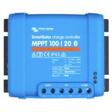 20A Victron SmartSolar MPPT100-20 - 100Voc, PV Solar Charge Controller - 12V, 24V, 48V Battery